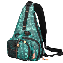Hasdalua multifunctional waist bag shoulder bag crossbody bag pole bag multifunctional backpack fishing gear bag fishing bag