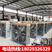 Negative pressure fan Industrial exhaust fan High power 380v strong stainless steel exhaust fan Breeding ventilation fan factory room