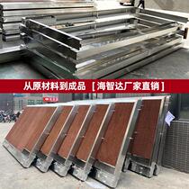 Water curtain wall running water farm cooling comes with water pump internal circulation integrated stainless steel 15 cm factory greenhouse