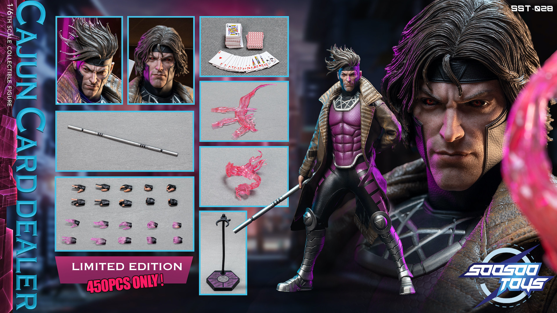 In Stock 1/6 Soosootoys Sst028 Poker Ace Gambit Soldier 12 Inch Action  Figure Full Set Doll Toy - Action Figures - AliExpress
