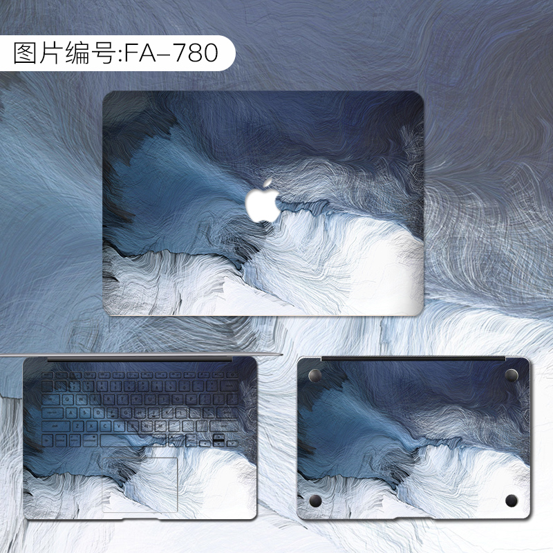 Apple Mac Notebook Anti-collision strip film MacBook shell air13 3 computer protective film pro15 inch post