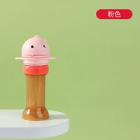 Розовый динозавр, трубочка