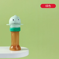 Зеленый динозавр, трубочка