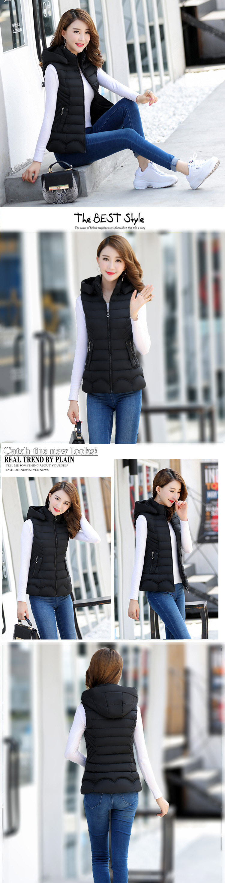 Débardeur hiver femme en Polyester - Ref 3177941 Image 16