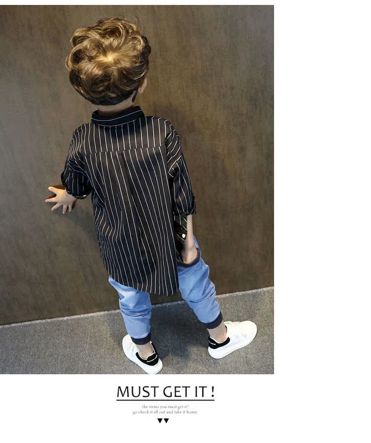 Chemise garcon à manche longue - Ref 2082475 Image 16