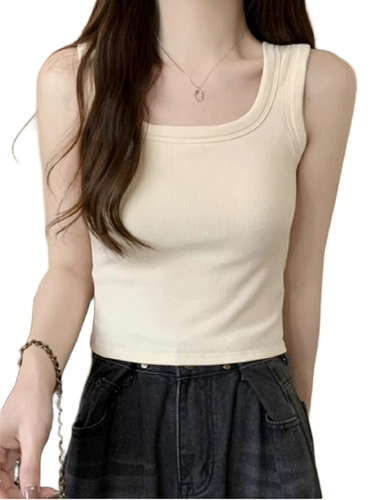 Хлопковая майка, топ с чашечками, базовый приятный телу пиджак классического кроя, цветные короткие бретели без рукавов