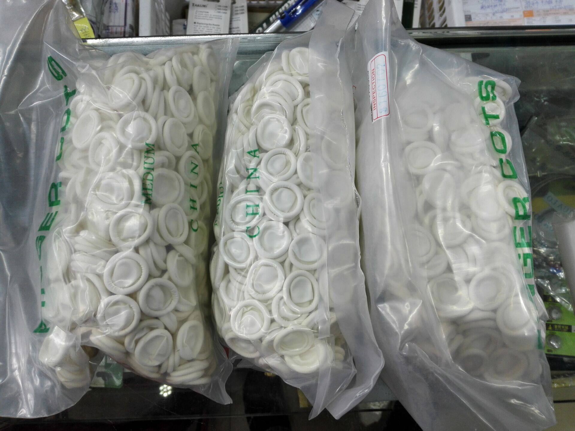 Hand Fingertip White Gloves Factory Supplies