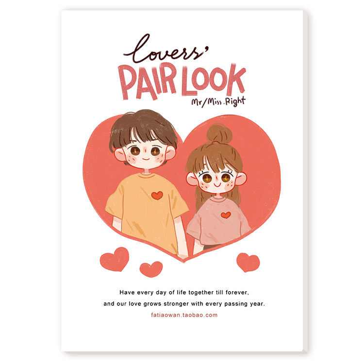 Spring Pair Look and Paper Sticker-With Cutting Die