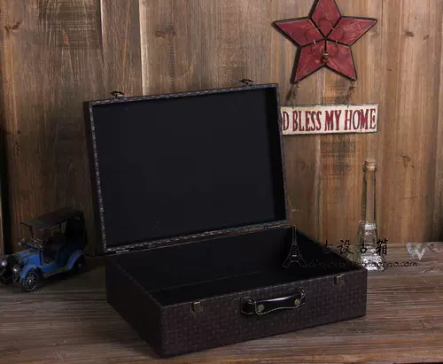 Ретро чемодан, модный реквизит для фотографии