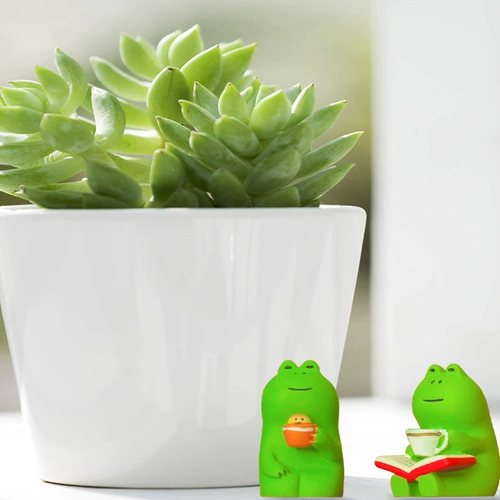 Исцеляющие маленькие украшения, японская фея, не злая лягушка, декомпрессия, настольный креативный милый подарок на стол