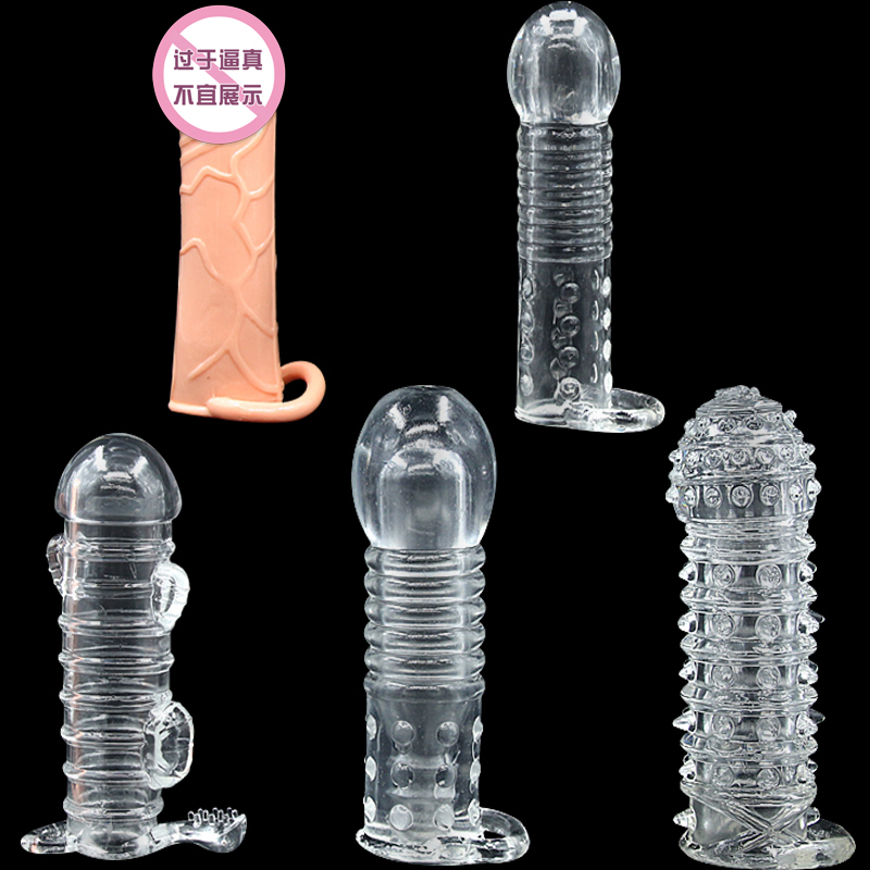Japan A-ONE condom cover mace cover glans cover sex toys JJ increase thick and long sex supplies husband and wife intercourse