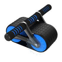 Abdominal wheel automatic rebound abdominal roller abdominal muscle training equipment abdominal curling auxiliary artifact mens home use