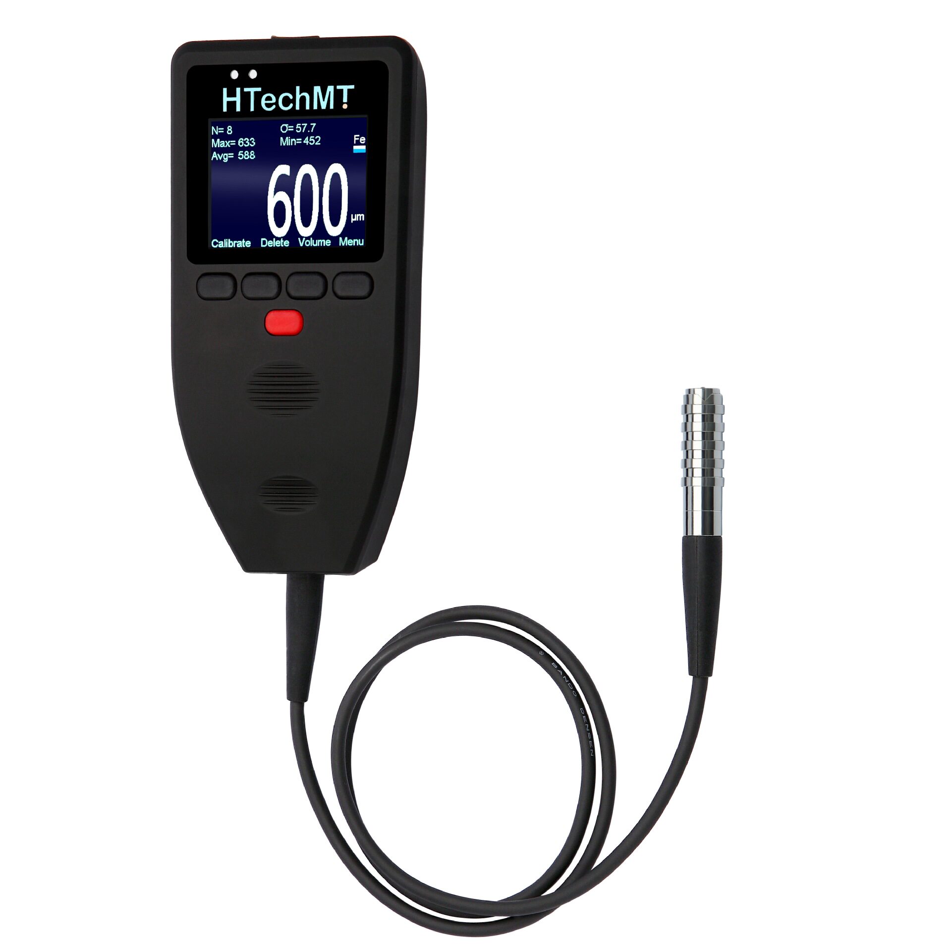 高科HTechMT总代理高精度耐磨存储型直角涂层测厚CO600FBS2R