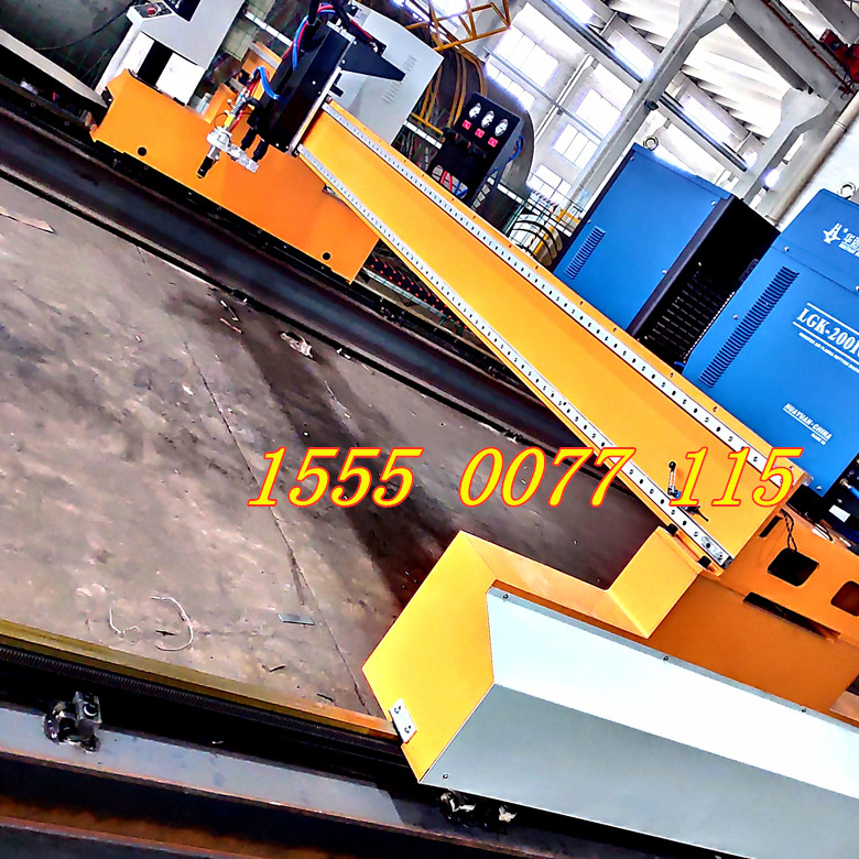 Steel cutting machine Long door CNC flame cutting machine Heavy - duty steel plate cutting machine and other fire dual - use pipe plate cutting machine