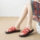 Gila cat dual-sandal và dép nữ mùa hè đôi mới đôi dép Han ulzzang Harajuku Rome Vietnam giày bãi biển bitis hunter sandal