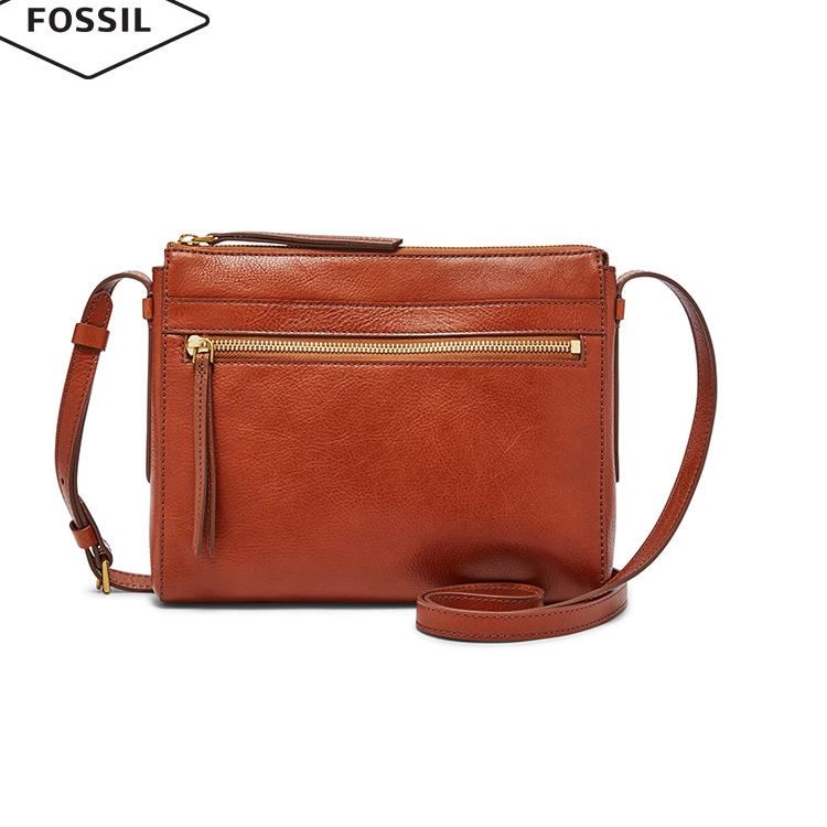Fossil 化石 Campbell系列 真皮 女式单肩斜挎包 SHB2000001/SHB2000210 双重优惠折后￥353包邮包税 2色可选