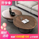 Легкий роскошный минималистский минималистский орех минималистский дизайнерский размер