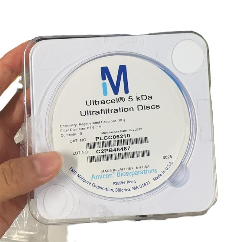 Millipore密理博Ultracel超滤膜5Kda PLCC06210 超滤杯滤膜63.5mm