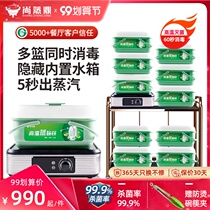 Shang Jing Ding high temperature steam disinfection machine bowl chopsticks tableware disinfection cabinet commercial hotel household steam disinfection cabinet