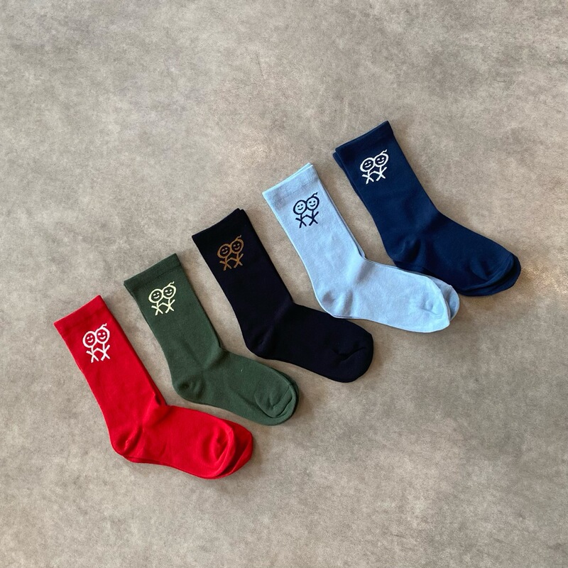 Korean Style ins Funny Stick Figure Socks, Mulberry Silk Mid-Calf Socks, Influencer and Celebrity Style Printed Socks for Women Korean Style ins Funny Stick Figure Socks, Mulberry Silk Mid-Calf Socks, Influencer and Celebrity Style Printed Socks for Women