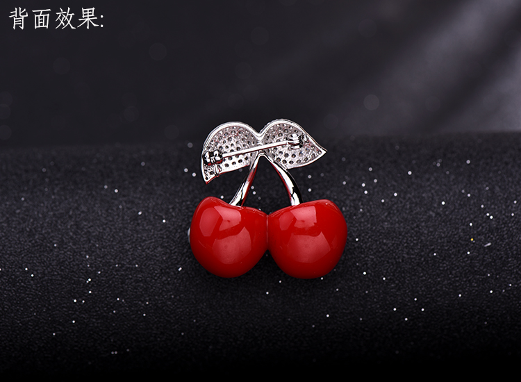 Broche Lovers en Zircon diamant - Ref 1174810 Image 15