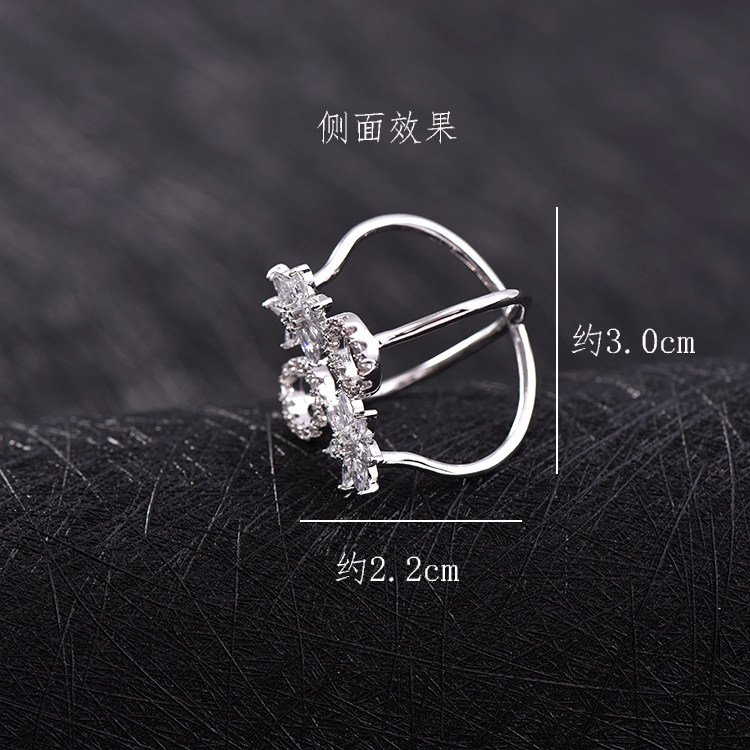 Broche femme en Zircon diamant - Ref 1177944 Image 12