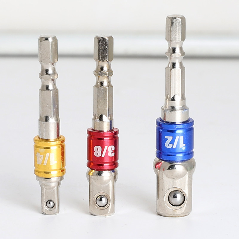 Electric drill Conversion Wind Batch sleeve conversion Joint Hexagonal handle swivel Quadrilateral lever Pneumatic electric wrench Tool Interface-Taobao