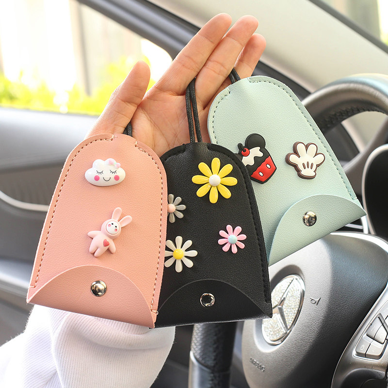 Cartoon Cute Creative Car Key Cover Car Personality Key Pack Benz BMW Fus Key Cover Universal