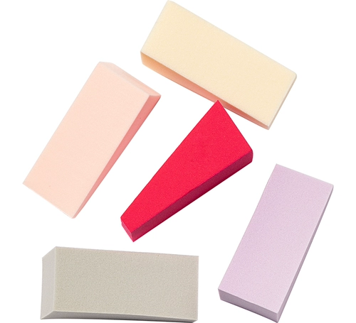 Поролоновый окрашенный лак для ногтей для маникюра, румяна, наклейка, градиент