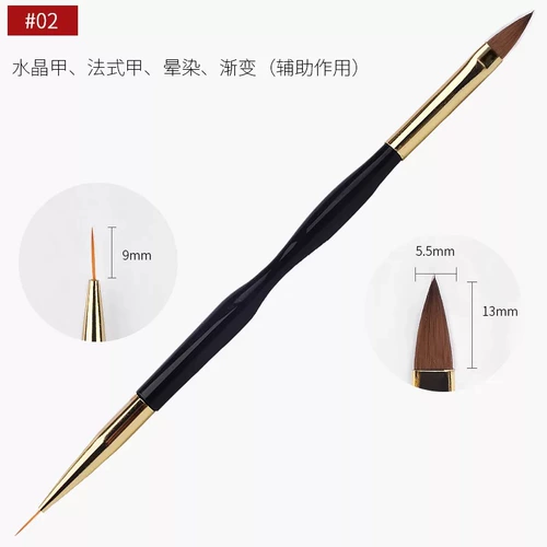 Профессиональные ручки для рисования для маникюра со шнуром, градиент, ручная роспись