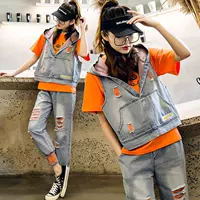 Оранжевый комплект, короткий рукав, 3 предмета