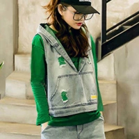 918#зеленые длинные рукава [одиночная часть]