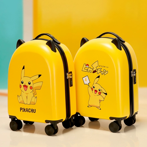 Мультяшный милый портативный чемодан подходит для мужчин и женщин, 18 дюймов, делается под заказ