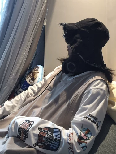 Мультяшный осенний хлопковый базовый приятный телу лонгслив для влюбленных, 2022, оверсайз