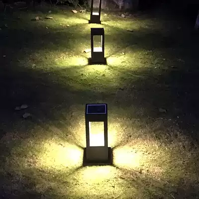 Solar lawn lamp outdoor waterproof courtyard lamp villa garden grass buried Lamp Community aisle simple landscape street lamp