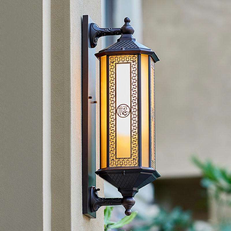 Đèn tường ngoài trời năng lượng mặt trời chống thấm nước đèn sân vườn ngoài trời nhà phong cách Trung Hoa retro biệt thự cổng ngoại thất đèn tường đèn ban công đèn ốp tường năng lượng mặt trời đèn năng lượng mặt trời ốp tường