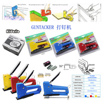 Nail machine TG-808 manual nail gun Nail shooting machine Nail gun Nail gun Woodworking oil painting frame stapler English