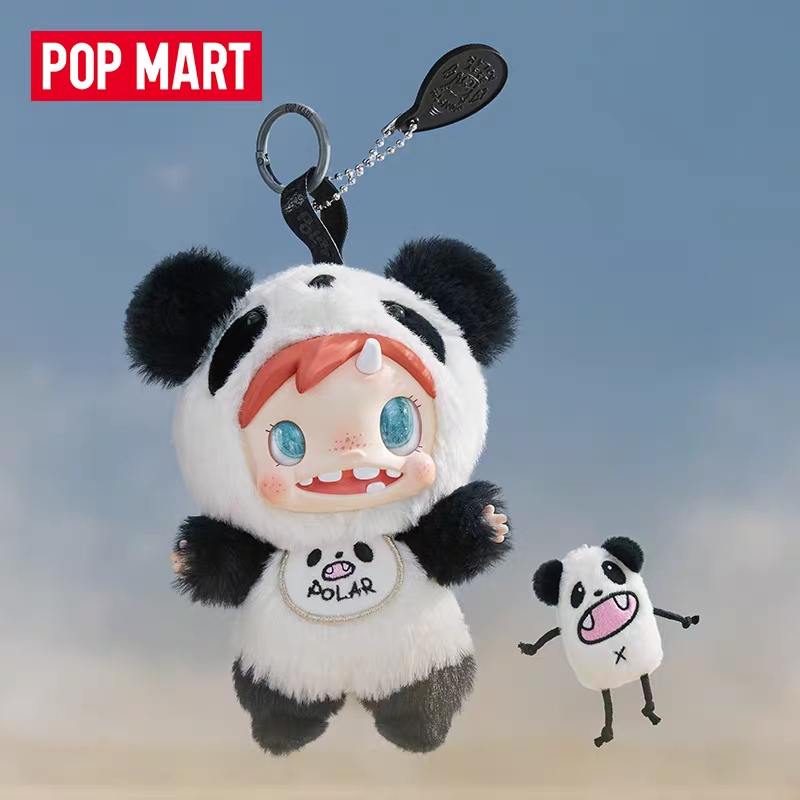 Плюшевый висячий талисман MONSTER COLLECTION серий POPMART POLAR-Монстр Baby Monster Pendant