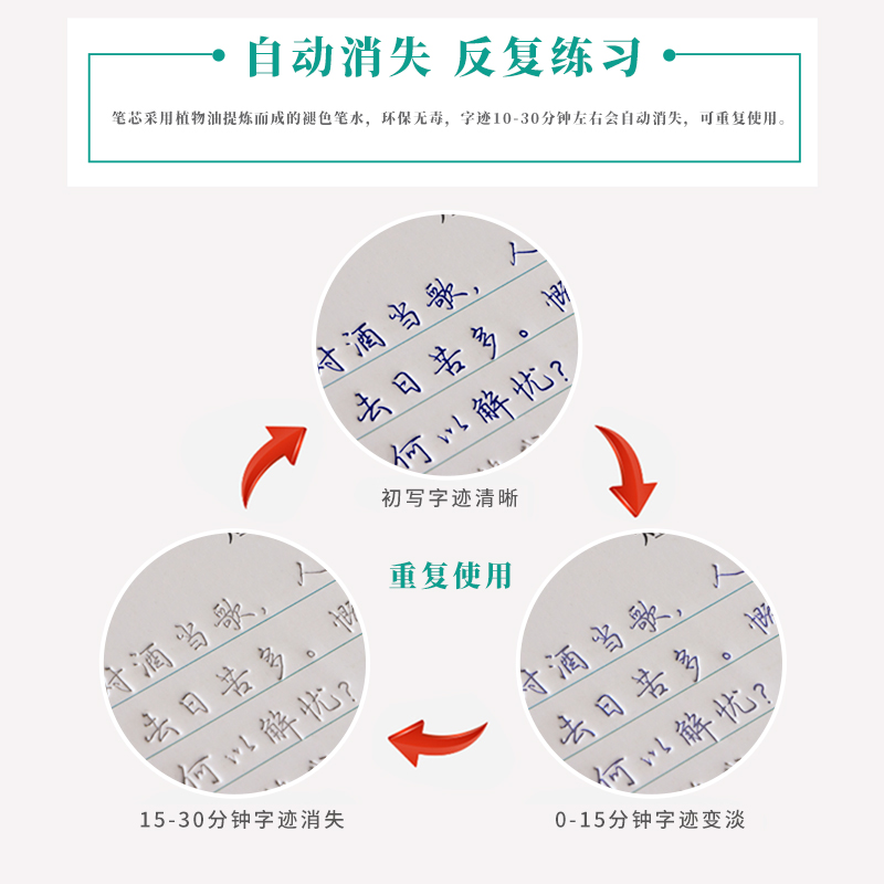 手写体字帖练字神器：大学生行楷临摹速成秘籍，书写漂亮霸气字体不再是梦！
