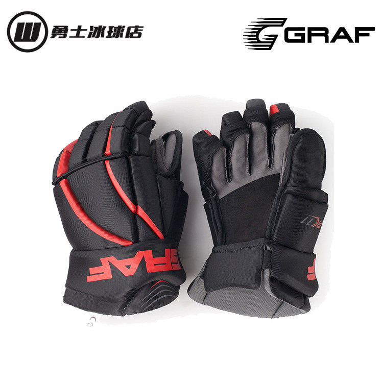 2019 Swiss GRAF ICE HOCKEY GLOVES WEAR RESISTANT LAND ICE HOCKEY GLOVES TWO-PIECE DESIGN FENCING PROTECTION GLOVES