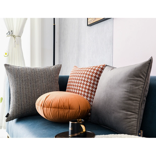 Северная легкая роскошная апельсиновая тринолен комбинированная подушка подушка современная минималистская гостиная диван обратно подушка модель модель комнаты подушка