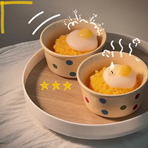 Birthday Noodles Creative Aromatherapy Candle Fragrance Cute Egg Instant Noodles Birthday Gift Box Souvenir