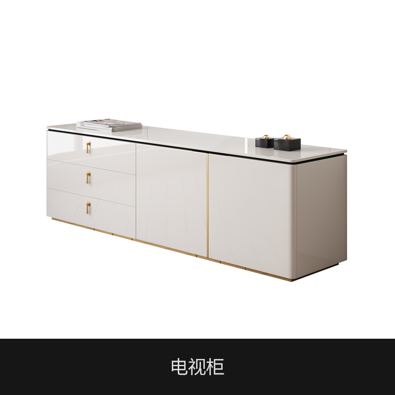 TV CabinetLight luxury wind dresser bedroom Modern simplicity bedside cupboard Storage cabinet one Dressing table Internet celebrity high-grade Large-sized apartment