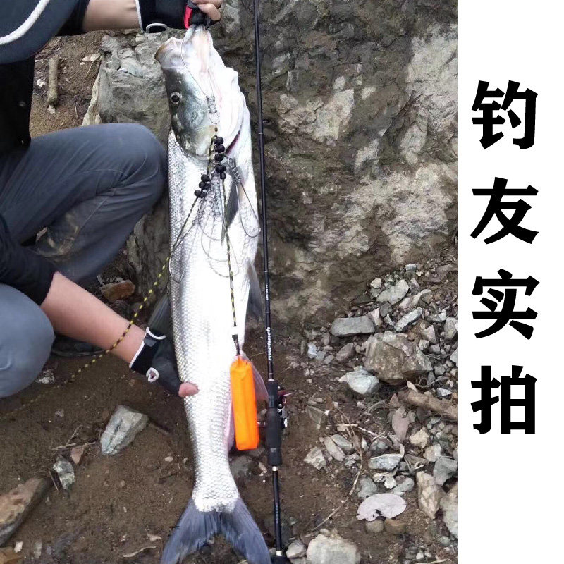 Sea of Japan Fishing rod Super Hard ML Luya iron plate rod for beginners Straight handle gun handle long-pitched mouth Luya rod set