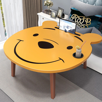 Computer bed small table bedroom Learning artifact dormitory folding desk window small table board cartoon ins carpet