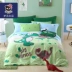 Meng Jie Dệt 2019 mùa xuân mới boys giường bông phim hoạt hình và cô gái trẻ em Ba / gia đình bốn bông - Bộ đồ giường bốn mảnh chan ga goi Bộ đồ giường bốn mảnh