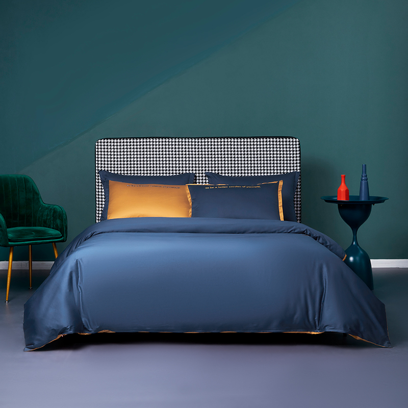 梦洁家纺 80支长绒棉贡缎四件套 床上用品 1.5米 凑单折后¥390.1包邮