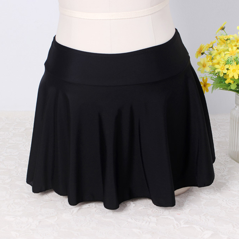 Women's Swimwear Diving Thin Conservative Belly Covering Skirt Single Swimsuit Skirt Two Piece Pants Boxer Pants One Piece Skirt