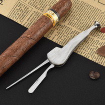 VIKSS Vix Smoke Fighting Accessories Smoke Knife Three-in-one Stainless Steel With Press Rod Tong Needle Smoke Scraper Cleaning Tool