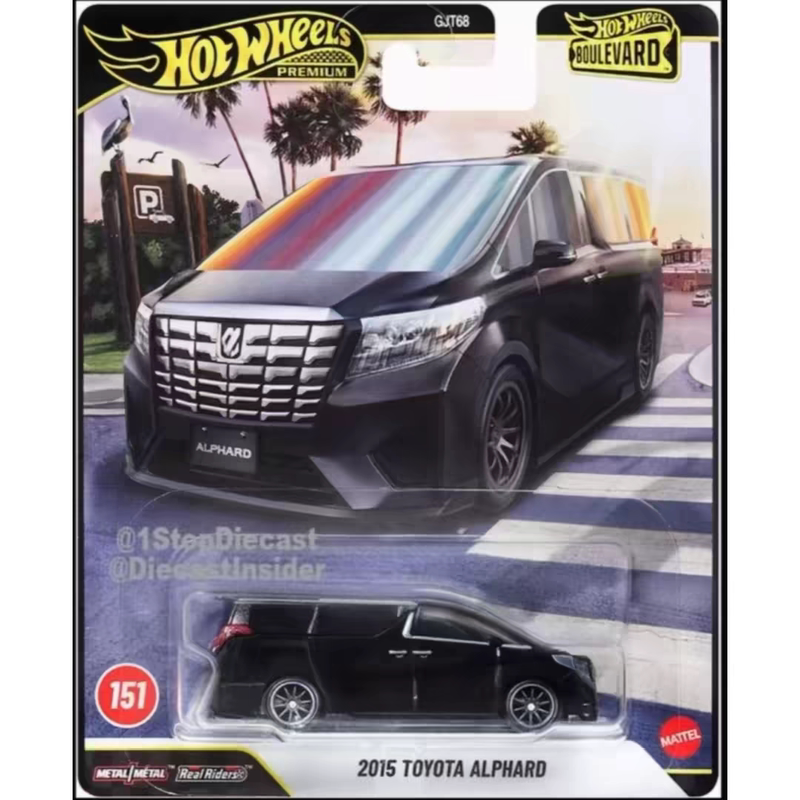 Hot Wheels Gjt68 Garden Avenue 31 Car Culture Toyota Alphard Koenigsegg Alloy Car Model